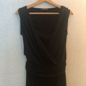 Tart Full-Length Sleeveless Jumpsuit with Draped Open Top